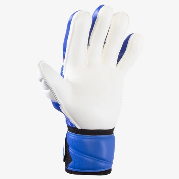 adidas Predator Match Fingersave GK Glove - Hi-Res Blue/Turbo Goalkeeper   - Third Coast Soccer