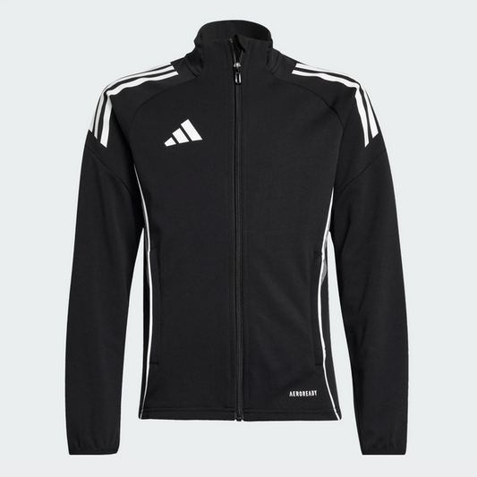 adidas Youth Tiro 25 Competition Training Jacket - Black/Grey Jacket - Third Coast Soccer
