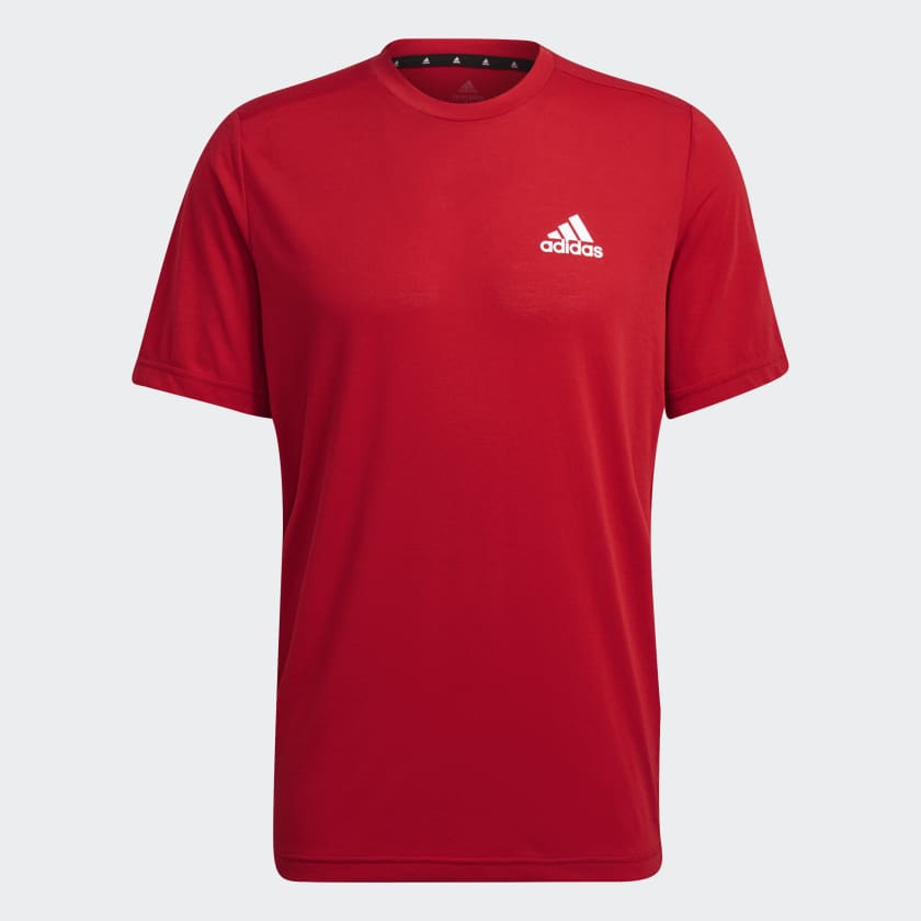 adidas Feelready T-Shirt - Red Training Wear   - Third Coast Soccer