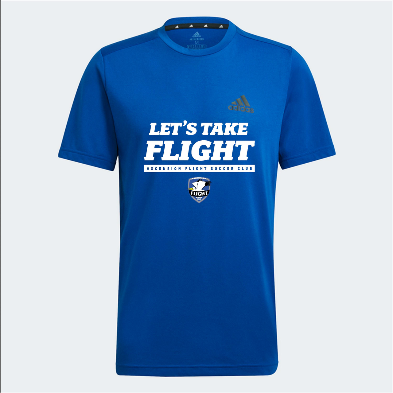 Adidas AFSC Feelready Tee - Royal Training Wear   - Third Coast Soccer