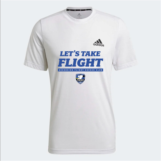 Adidas AFSC Feelready Tee - White Training Wear Mens Small White/Black - Third Coast Soccer