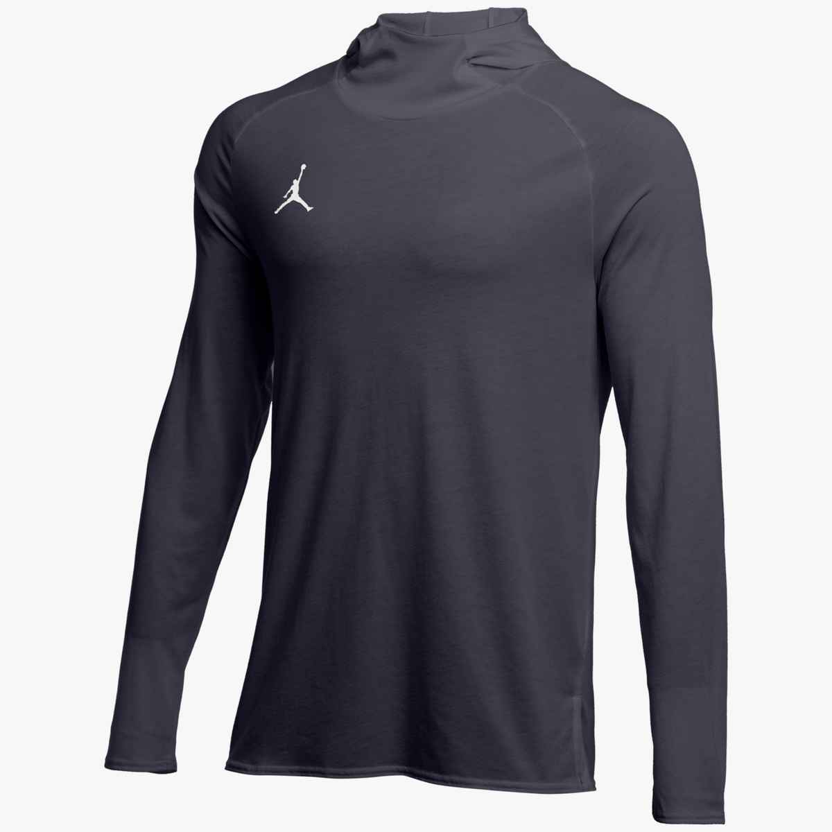 Nike Jordan DF 23 Alpha Hooded Training Top Training Wear Team Anthracite/White Mens Small - Third Coast Soccer