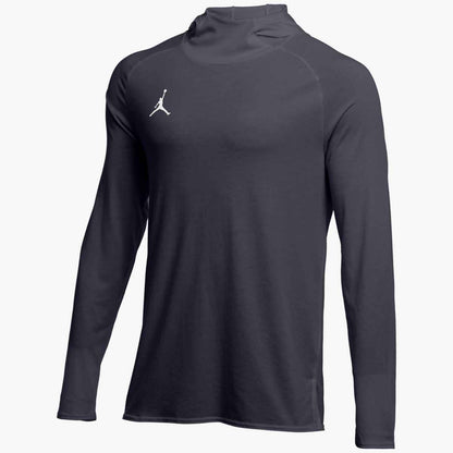 Nike Jordan DF 23 Alpha Hooded Training Top Training Wear Team Anthracite/White Mens Small - Third Coast Soccer