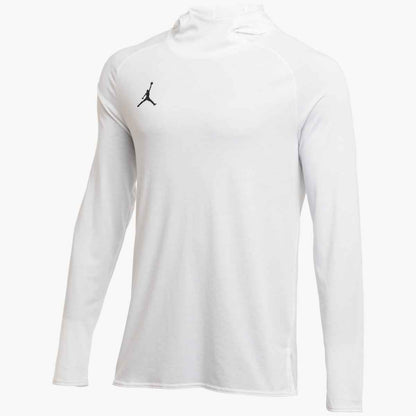 Nike Jordan DF 23 Alpha Hooded Training Top Training Wear Team White/Black Mens Small - Third Coast Soccer