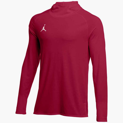Nike Jordan DF 23 Alpha Hooded Training Top Training Wear Team Cardinal/White Mens Small - Third Coast Soccer