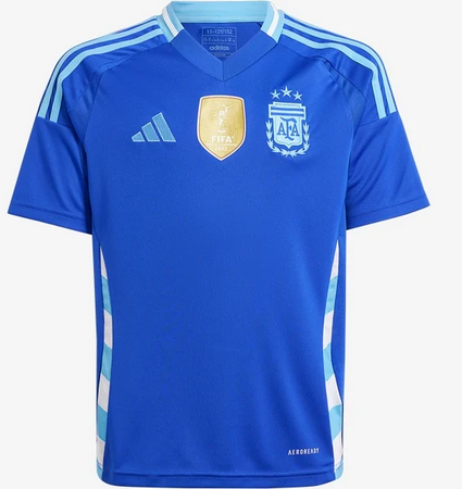 adidas Youth Argentina Away Jersey 2024 International Replica   - Third Coast Soccer