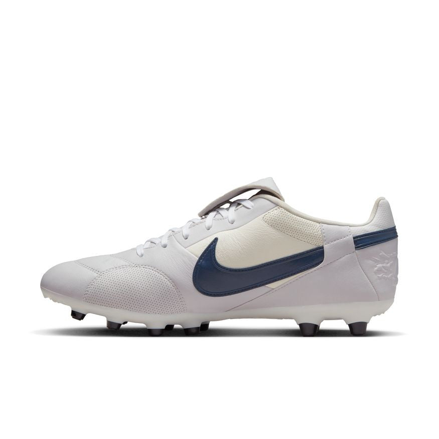 Nike Premier 3 FG - Grey/Navy/Sail Men's Footwear Closeout - Third Coast Soccer