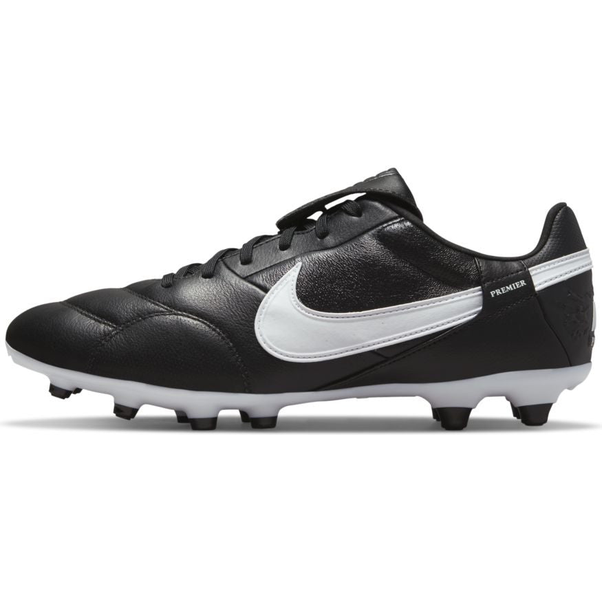 Nike Premier 3 FG Mens Footwear Mens 7 Black/White - Third Coast Soccer