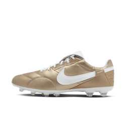 Nike Premier 3 FG - Metallic Gold/White Mens Footwear   - Third Coast Soccer
