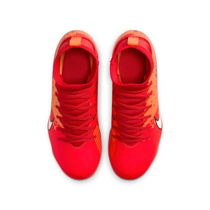 Nike Junior Superfly 9 Club FG - Crimson/Ivory/Mandarin Youth Firm Ground   - Third Coast Soccer
