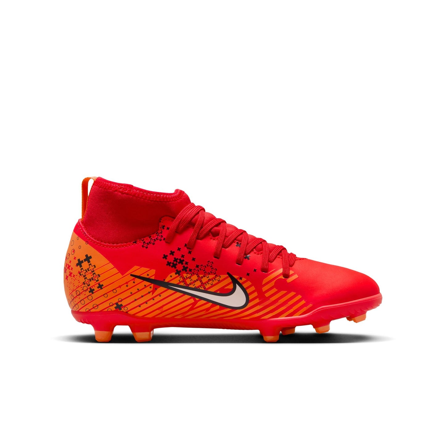 Nike Junior Superfly 9 Club FG - Crimson/Ivory/Mandarin Youth Firm Ground   - Third Coast Soccer