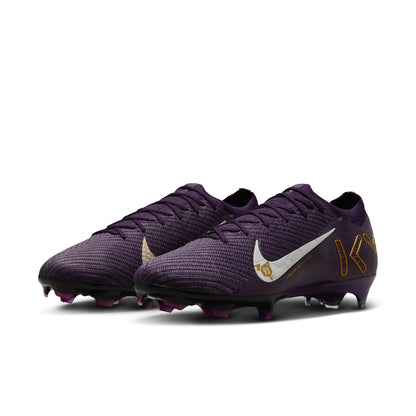 Nike Mercurial Vapor 16 Elite Kylian Mbappe FG - Purple/Ivory Men's Footwear Closeout Grand Purple/Pale Ivory Mens 6.5 - Third Coast Soccer