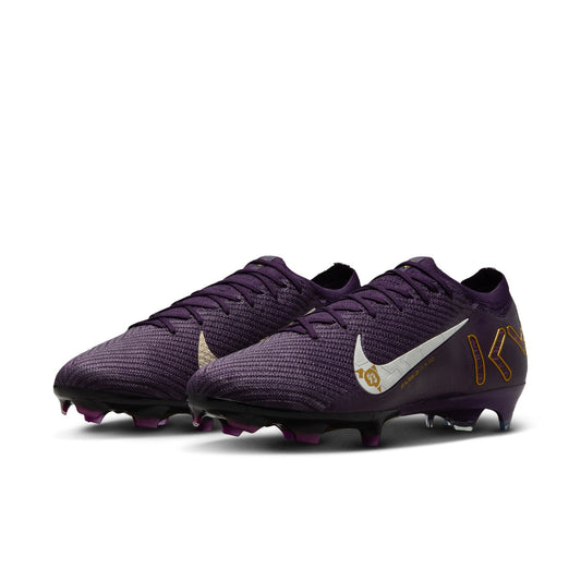 Nike Mercurial Vapor 16 Elite Kylian Mbappe FG - Purple/Ivory Men's Footwear Closeout Grand Purple/Pale Ivory Mens 6.5 - Third Coast Soccer