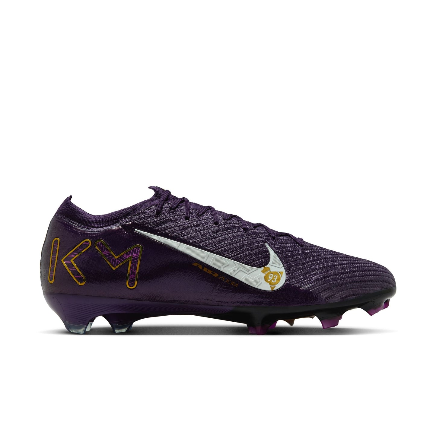 Nike Mercurial Vapor 16 Elite Kylian Mbappe FG - Purple/Ivory Men's Footwear Closeout - Third Coast Soccer