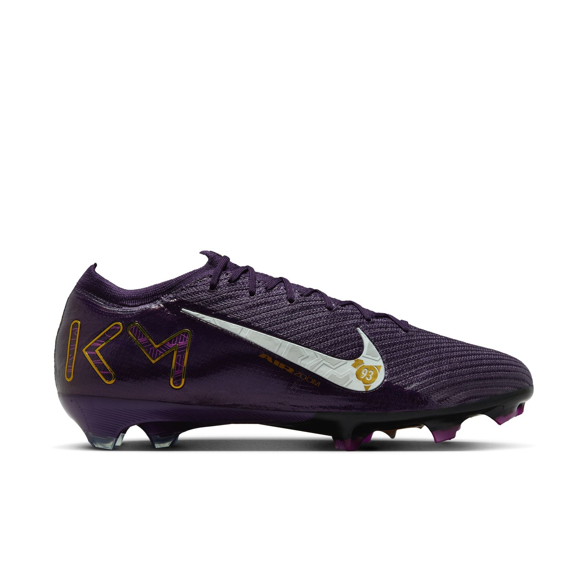 Nike Mercurial Vapor 16 Elite Kylian Mbappe FG - Purple/Ivory Men's Footwear Closeout - Third Coast Soccer