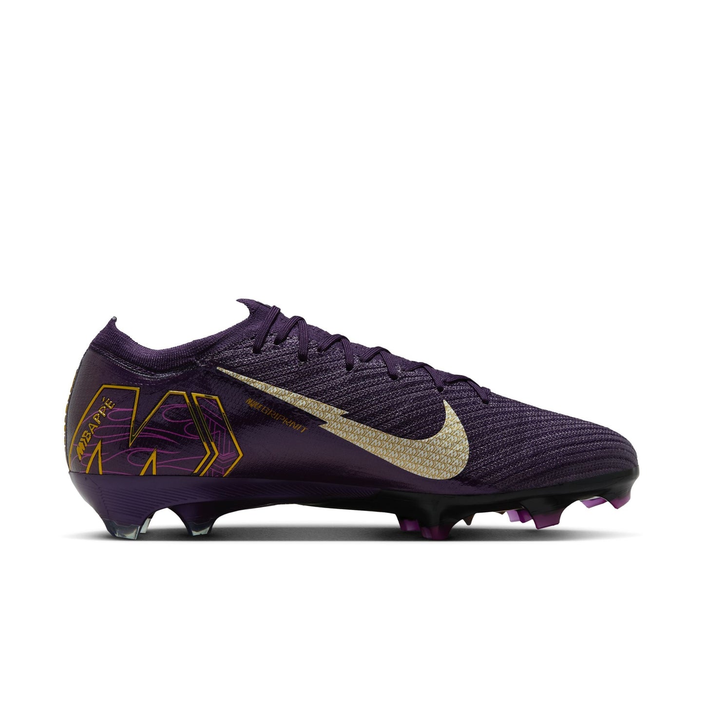 Nike Mercurial Vapor 16 Elite Kylian Mbappe FG - Purple/Ivory Men's Footwear Closeout - Third Coast Soccer