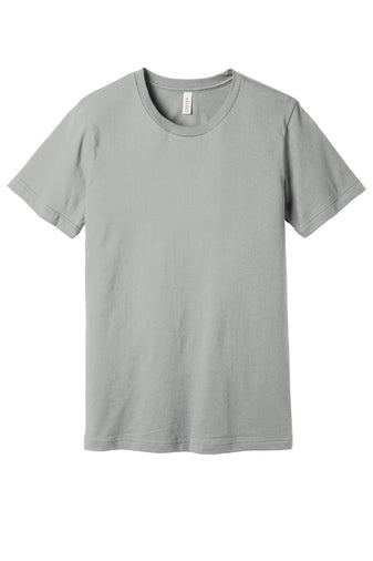 Bella+Canvas Unisex Short-Sleeve Tee Training Wear Silver Mens Small - Third Coast Soccer