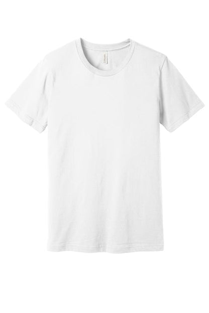 Bella+Canvas Unisex Short-Sleeve Tee Training Wear White Mens Small - Third Coast Soccer