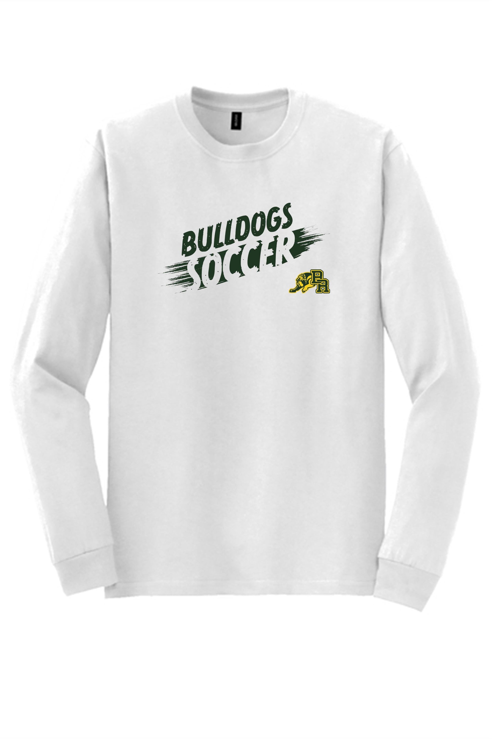 BRMHS Brushed LS Tee BRMHS Soccer White Mens Small - Third Coast Soccer