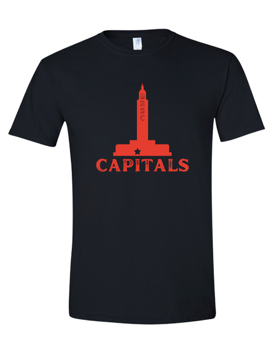 Gcpl BRSC Capitals Short-Sleeve Shirt Gulf Coast Premier League Mens Small Black - Third Coast Soccer