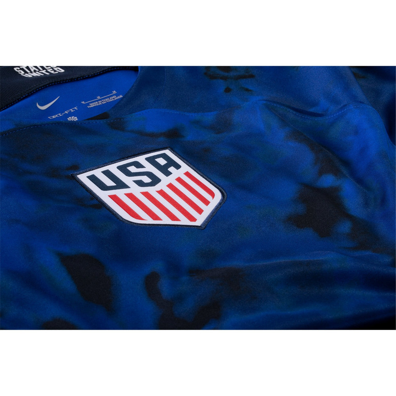 Nike USMNT Youth USA Away Jersey 2022 International Replica Closeout Bright Blue/White Youth Medium - Third Coast Soccer