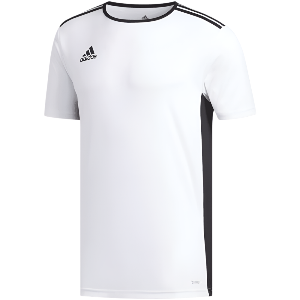 adidas Entrada 18 Jersey - White Jerseys - Third Coast Soccer