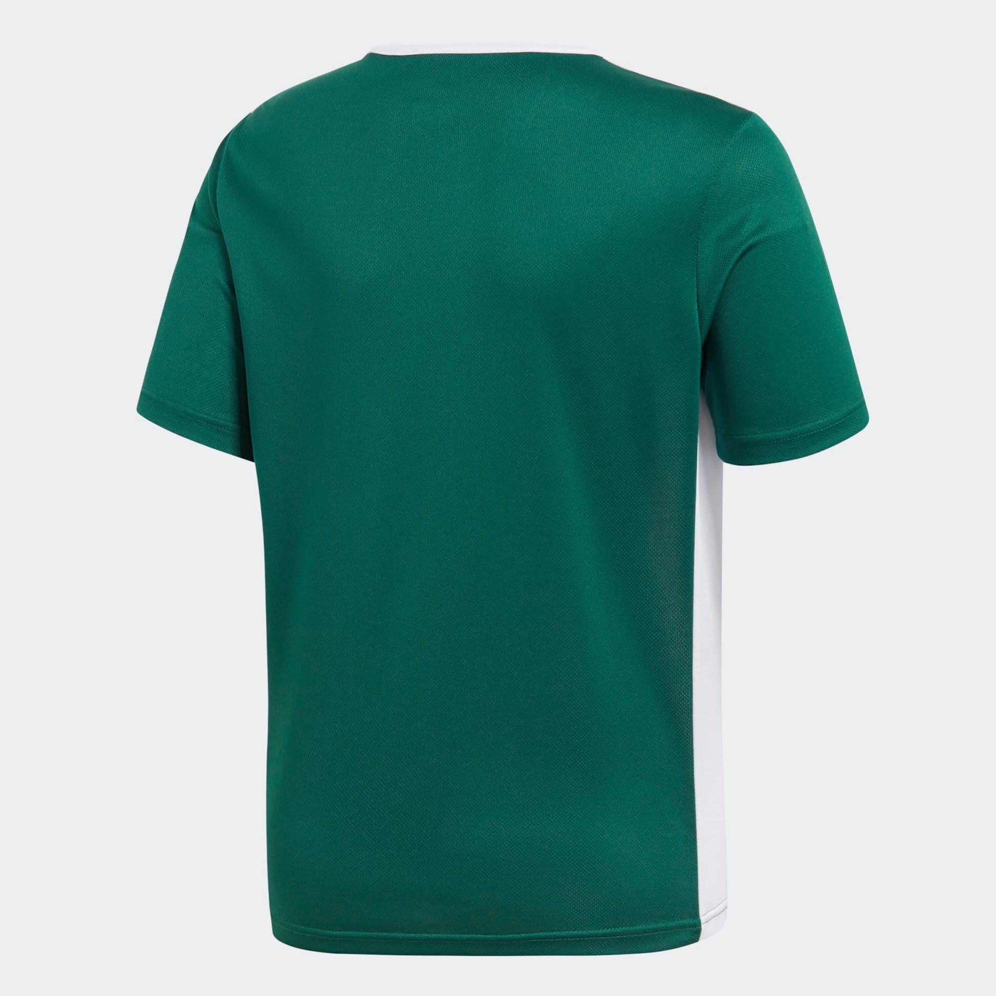 adidas Youth Entrada 18 Jersey - Collegiate Green/White apparel closeout - Third Coast Soccer