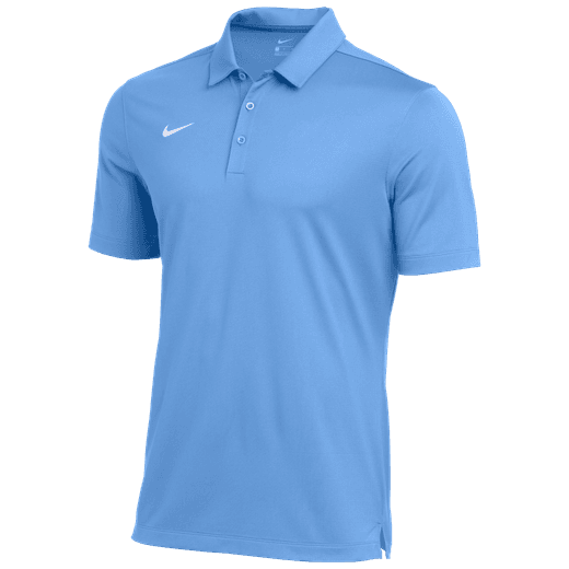 Nike DF Franchise Polo Polos Valor Blue/White Mens Small - Third Coast Soccer