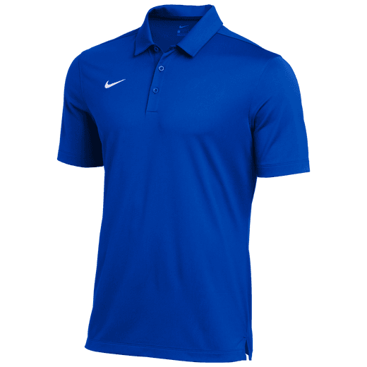 Nike DF Franchise Polo Polos Game Royal/White Mens Small - Third Coast Soccer