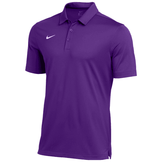 Nike DF Franchise Polo Polos Court Purple/White Mens Small - Third Coast Soccer