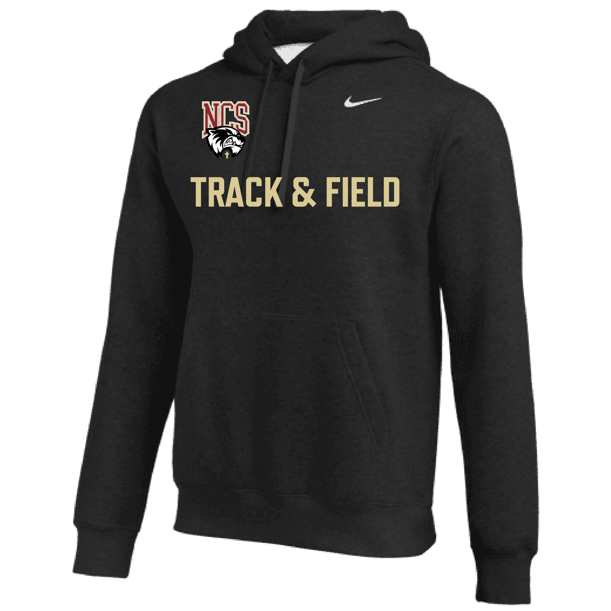 Nike Northlake Track & Field Women's Team Club Pullover Hoody - Black Northlake Track and Field   - Third Coast Soccer