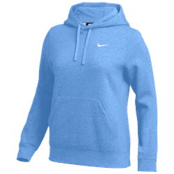Nike Womens Team Club Hoodie Training Wear Team Light Blue/White Womens Small - Third Coast Soccer
