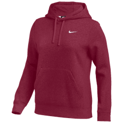 Nike Womens Team Club Hoodie Training Wear Dark Maroon/White Womens Small - Third Coast Soccer
