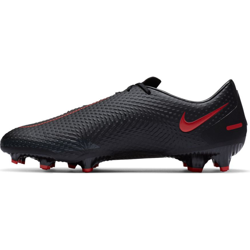 Nike Phantom Gt Academy Fg - Black/Red/Grey Mens Firm Ground Mens 7 Black/Chili Red/Smoke Grey - Third Coast Soccer