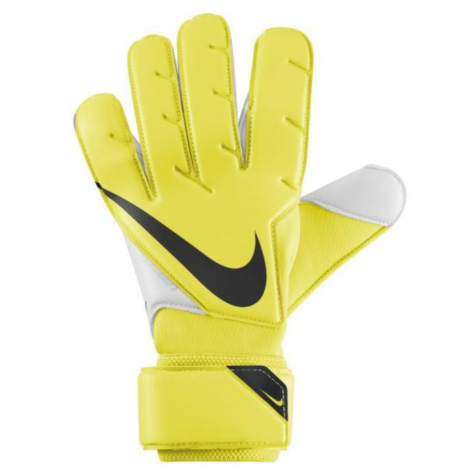 Nike Vapor Grip 3 Goalkeeper Gloves - Yellow/White/Black Gloves Yellow Strike/White/Black Size 11 - Third Coast Soccer