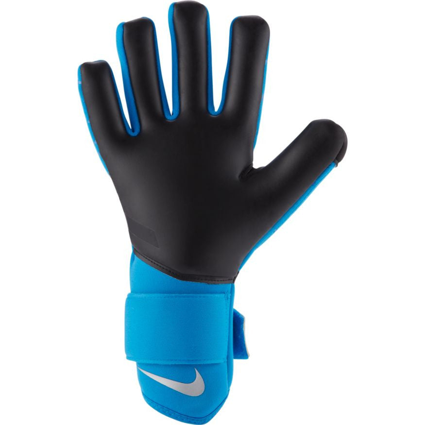 Nike Phantom Shadow Goalkeeper Glove - Blue/Black/Silver Goalkeeper Photo Blue/Black/Silver Size 11 - Third Coast Soccer