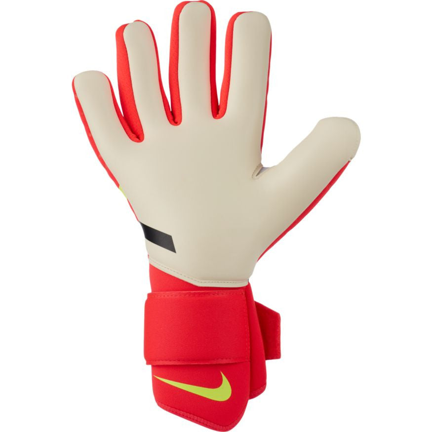 Nike Phantom Shadow Goalkeeper Glove - Crimson/White/Volt Goalkeeper Bright Crimson/White/Volt Size 9 - Third Coast Soccer
