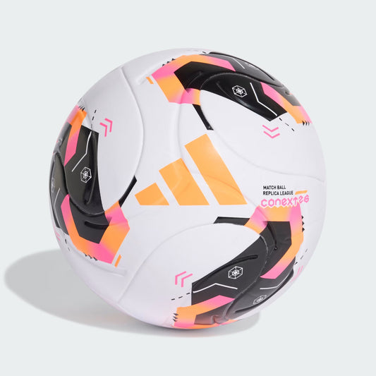 adidas CONEXT26 League Ball Balls White/Black/Metallic Silver 4 - Third Coast Soccer