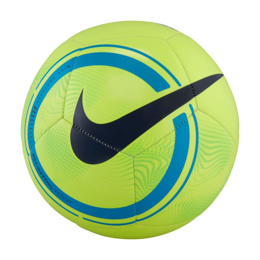 Nike Phantom Ball - Volt/Laser Blue/Blackened Blue Balls Volt/Laser Blue/Blackened Blue Size 5 - Third Coast Soccer