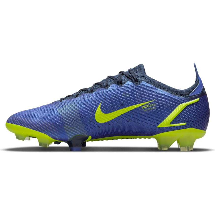 Nike Mercurial Vapor 14 Elite FG - Sapphire/Volt/Blue Void Mens Firm Ground Mens 7 Sapphire/Volt/Blue Void - Third Coast Soccer