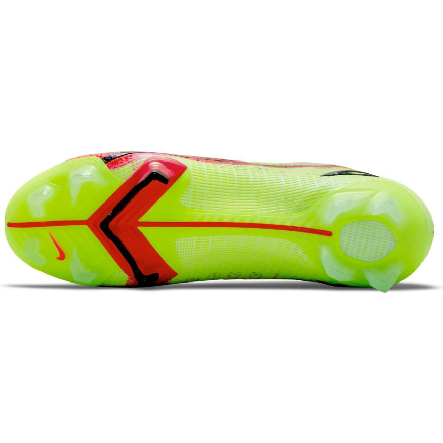 Nike Mercurial Vapor 14 Elite Fg - Volt/Bright Crimson/Black Mens Firm Ground Mens 8 Volt/Bright Crimson/Black - Third Coast Soccer