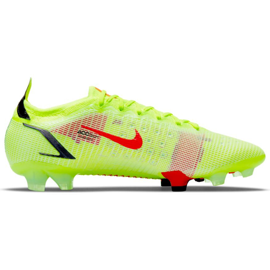 Nike Mercurial Vapor 14 Elite Fg - Volt/Bright Crimson/Black Mens Firm Ground Mens 7.5 Volt/Bright Crimson/Black - Third Coast Soccer