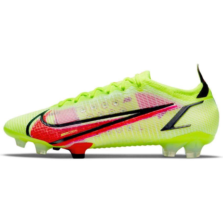 Nike Mercurial Vapor 14 Elite Fg - Volt/Bright Crimson/Black Mens Firm Ground Mens 7 Volt/Bright Crimson/Black - Third Coast Soccer