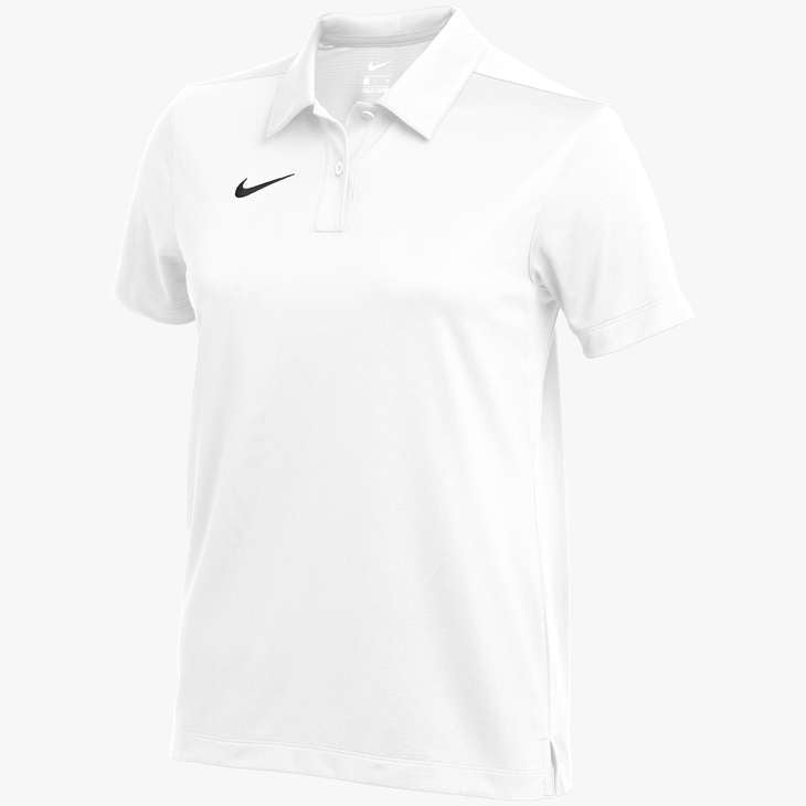 Nike Women's Franchise Polo Polos White/Black Womens XSmall - Third Coast Soccer