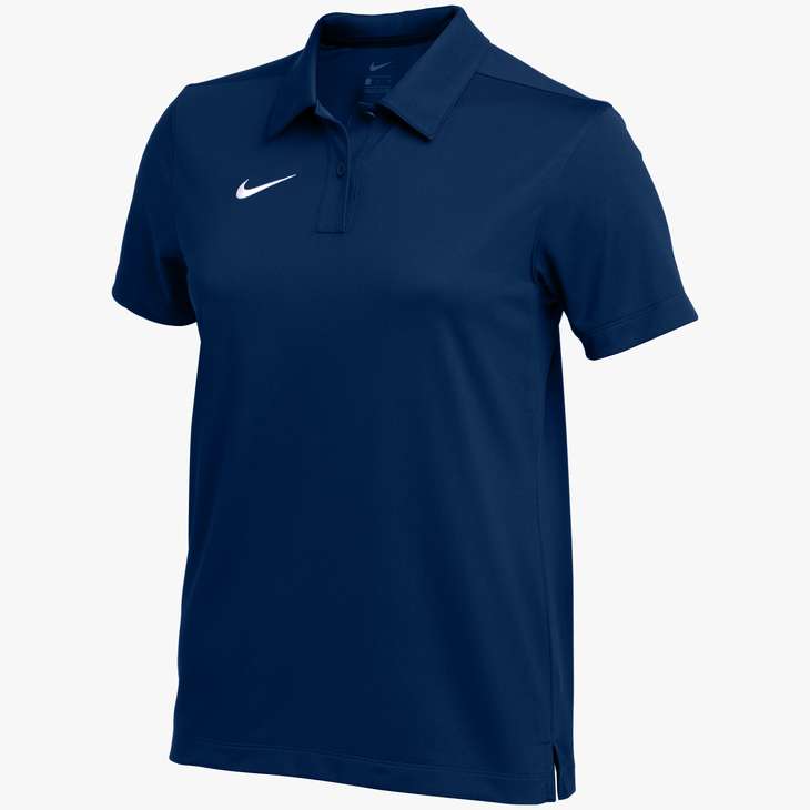 Nike Womens Dri Franchise Polo Polos Team Navy/White Womens X-Small - Third Coast Soccer