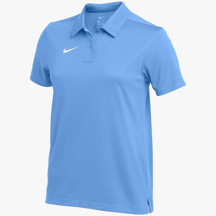 Nike Womens Dri Franchise Polo Polos Team Light Blue/White Womens X-Small - Third Coast Soccer