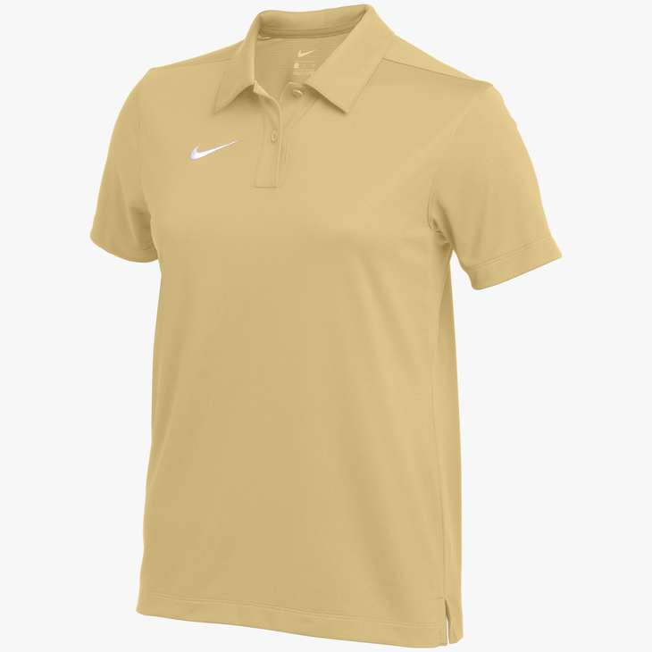 Nike Womens Dri Franchise Polo Polos Team Gold/White Womens X-Small - Third Coast Soccer