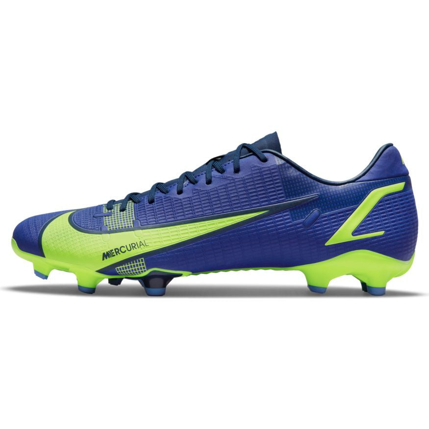 Nike Vapor 14 Academy FG - Void Blue/Volt Mens Firm Ground Mens 6.5 Void Blue/Volt - Third Coast Soccer