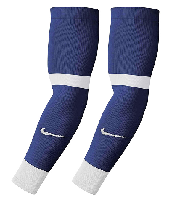 Nike Matchfit Sleeve - Midnight Navy/White Shinguard Accessories Midnight Navy/White Large/X Large - Third Coast Soccer