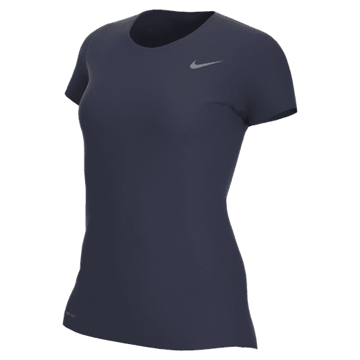 Nike Womens Legend S/S Tee Training Jersey College Navy Womens Small - Third Coast Soccer